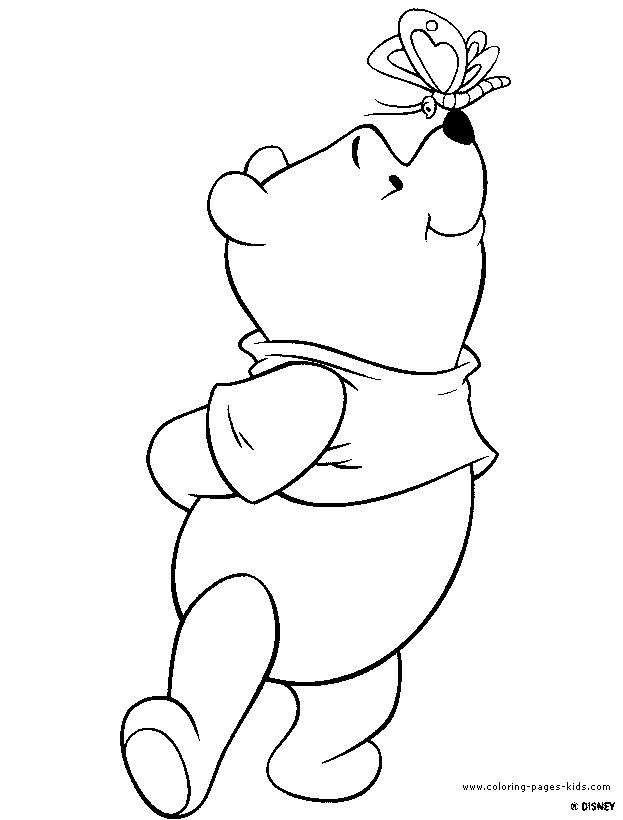 Winnie the pooh coloring pag