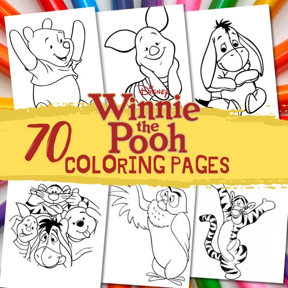 Pãginas para colorear de winnie the pooh pãginas para