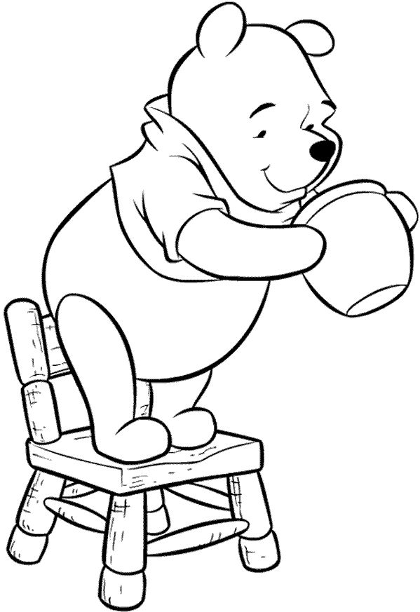 Dibujos de winnie pooh para colorear pintar e imprimir gratis pãginas para colorear disney lio de colores pãginas para colorear