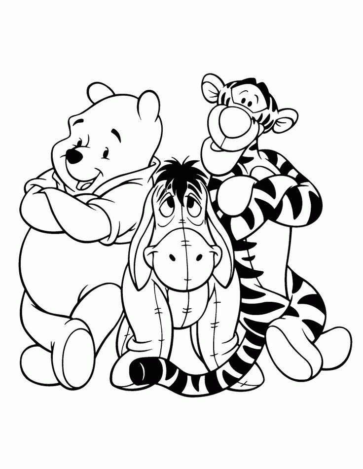 Dibujos de winnie pooh pa colore disney coloring pages ctoon coloring pages coloring books