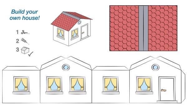 Diseãos para armar casa en carton mãs de vectores de stock y arte vectorial con licencia libres de regalãas