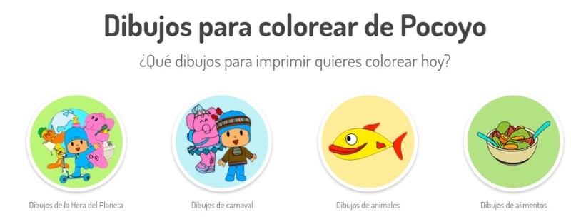 Webs para descargar plantillas para colorear en infantil y primaria