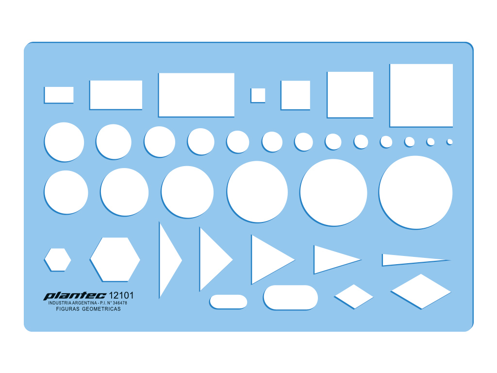 Plantilla figuras geomãtricas