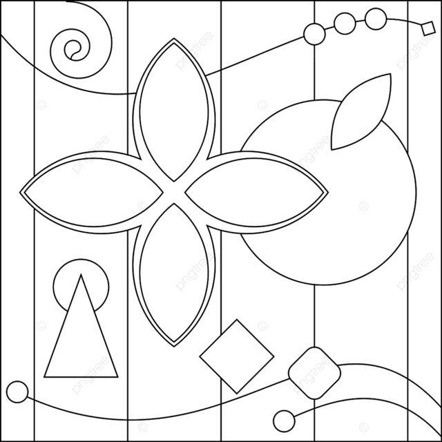 Dibujo de quema forma pãgina para colorear geomãtrica png dibujos dibujo de anillo dibujo en color geomãtrico png y vector para dcargar gratis