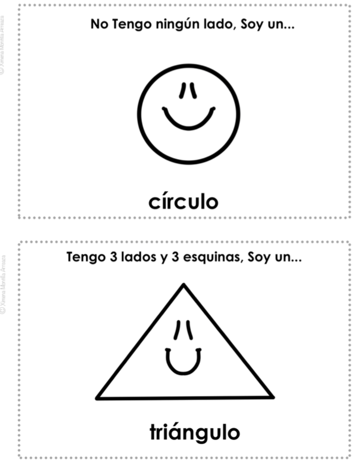 Las figuras geomãtricas mini libro â clases listas