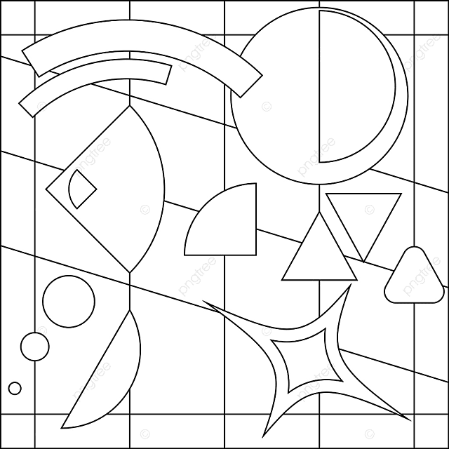 Dibujo de quema forma pãgina para colorear geomãtrica png dibujos dibujo de anillo dibujo en color libro png y vector para dcargar gratis