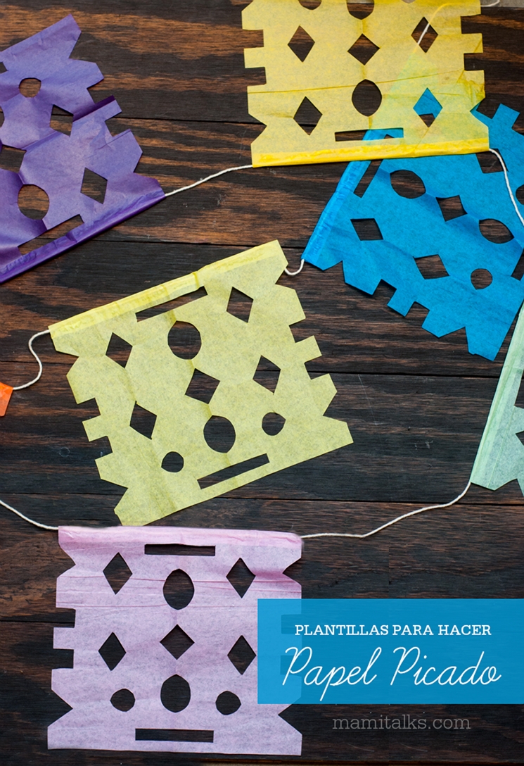 Papel picado templates