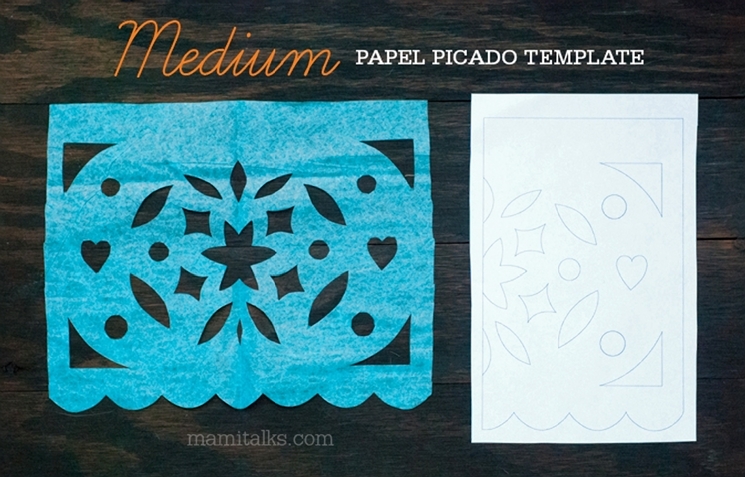 Papel picado templates