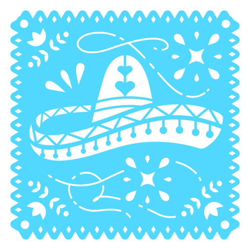 Mexican hat png designs for t shirt merch