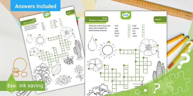 Plants crossword