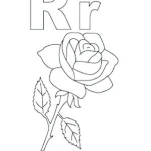 Letter r coloring pages printable for free download