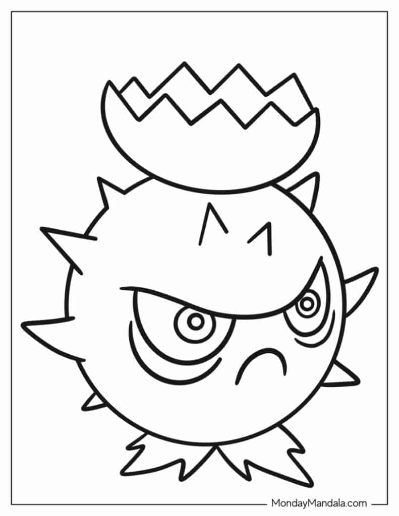 Plant vs zombies coloring pages free pdf printables