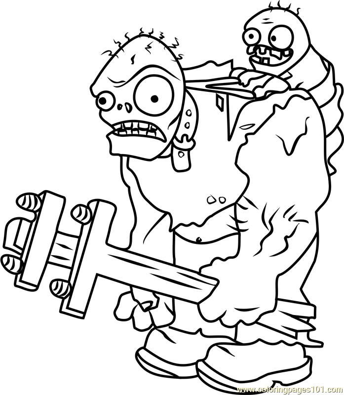 Gargantuar coloring page for kids