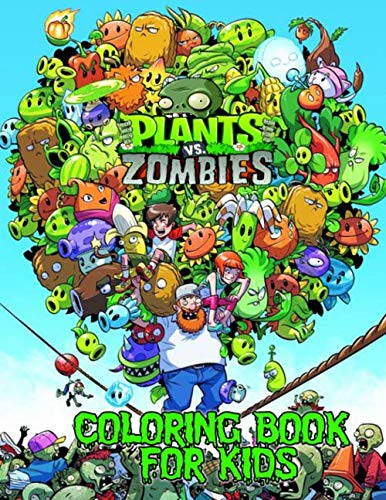 Plants vs zombies loring book over funny loring pages for kids to creative