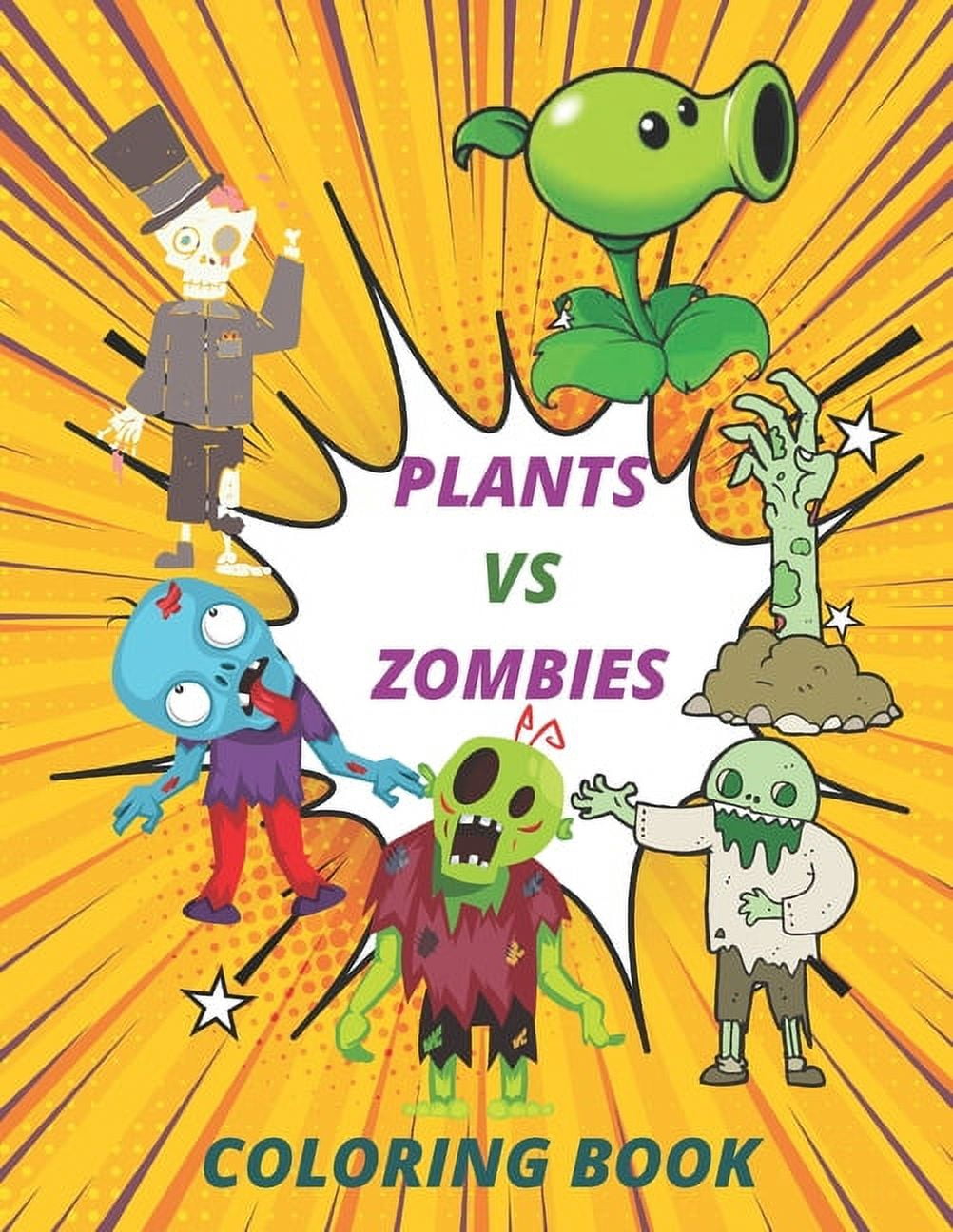 Plants vs zombies coloring book exclusive work