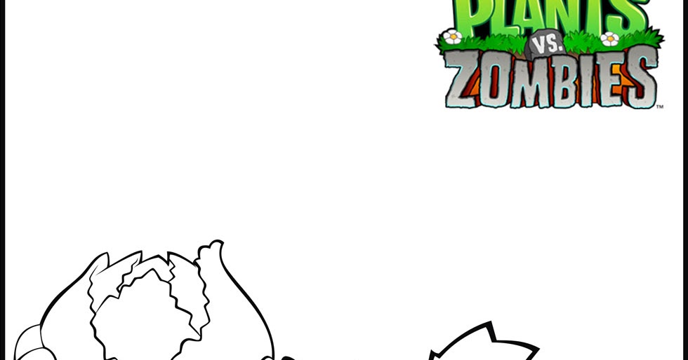 Plants vs zombies coloring pages team colors