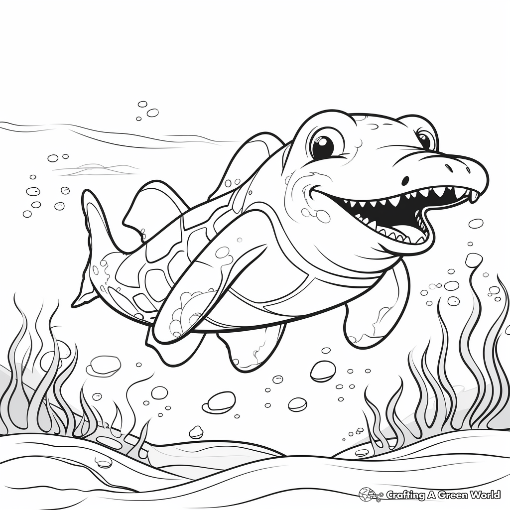 Platypus coloring pages