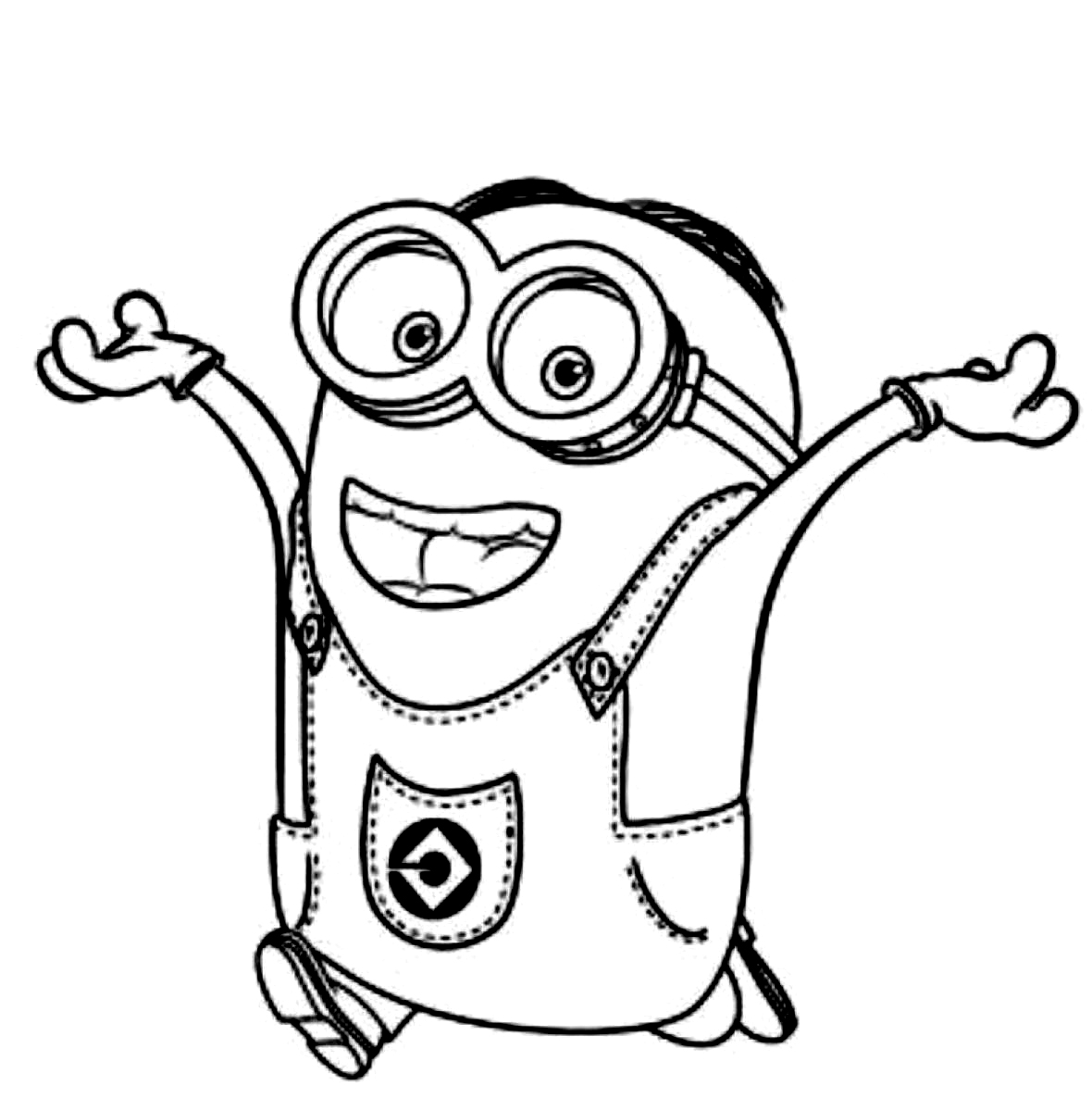 Free printable despicable me coloring pages for kids