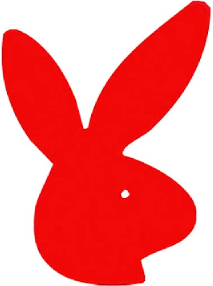 Perforated playboy bunny tanning stickers roll of everything else