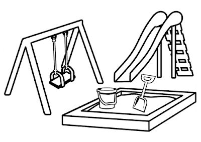 Playground coloring pages coloring pages playground color