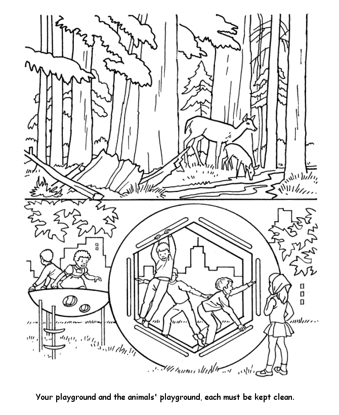 Earth day coloring pages