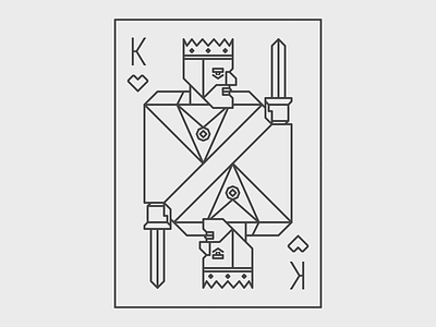 Playing cards by joe kowalski on