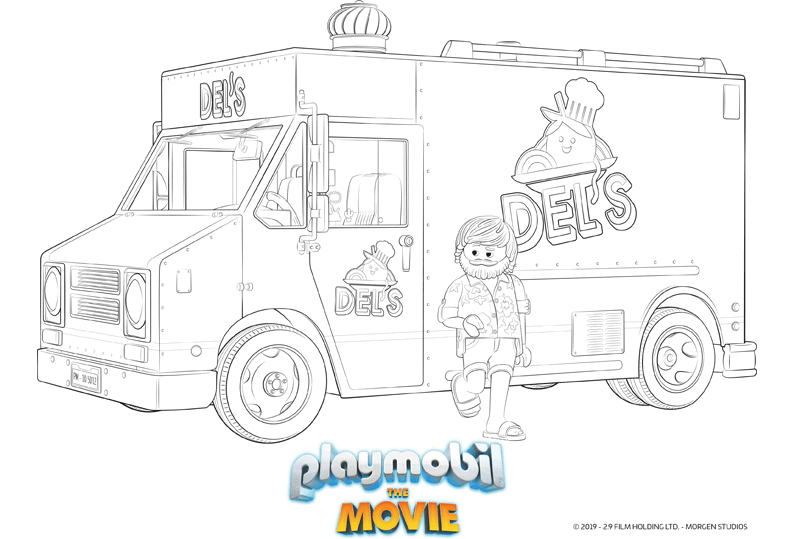 Playmobil the movie coloring sheets gift ideas