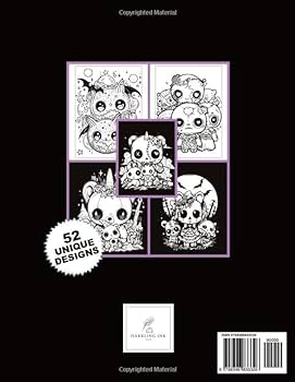 Horror toys creepy kawaii coloring book spooky and cute nightmare bears chibi dolls pastel goth unicorns and more gothic anime cartoon style art for adults and teens mindfulness and relaxation