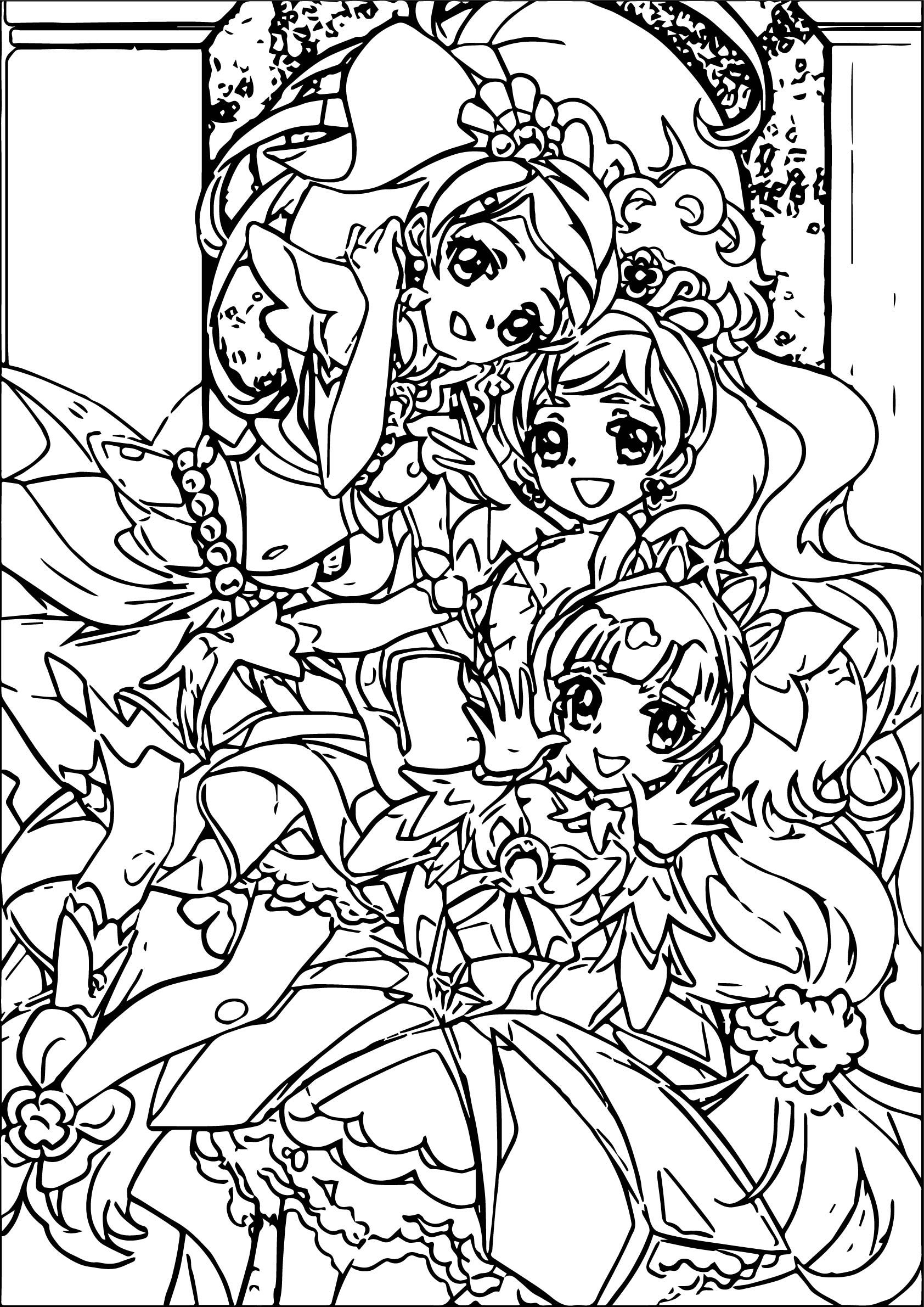 Pin on coloring pages animemanga