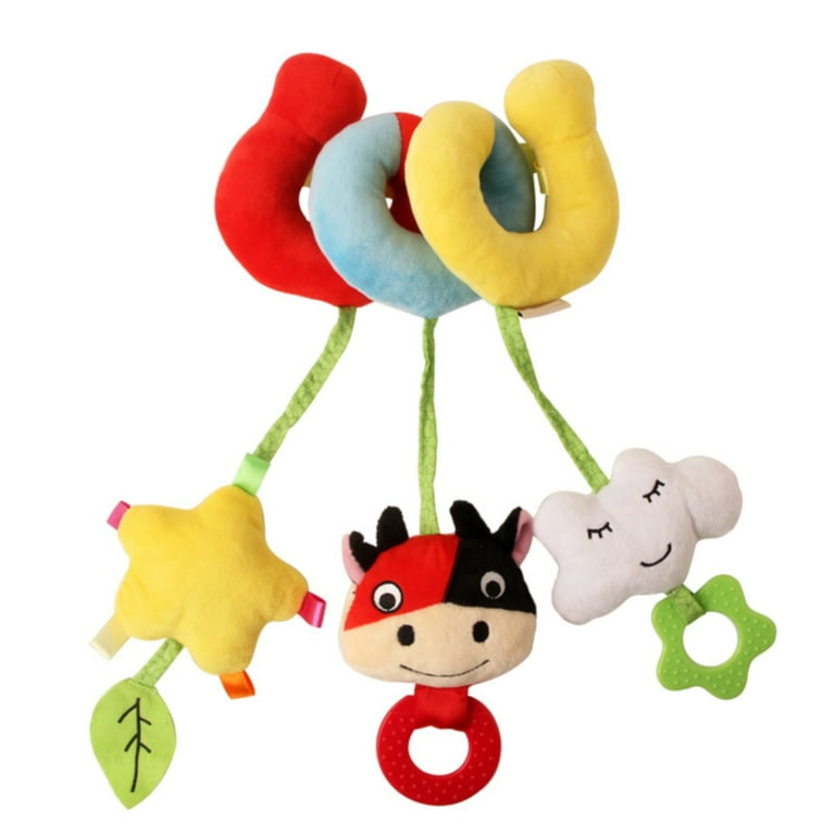 Manga studio ex sky display kid activity spiral hanging plush animal toy hanging child toy winding plush fort toy