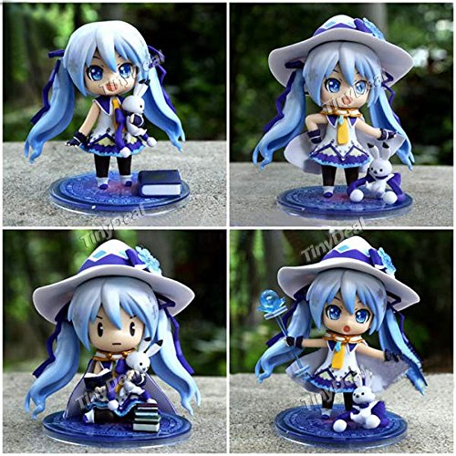 X cute diy cartoon anime hatsune miku theme figures dolls playthg display models gifts toys tct