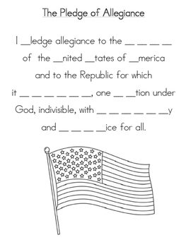 Pledge of allegiance by darci klima tpt