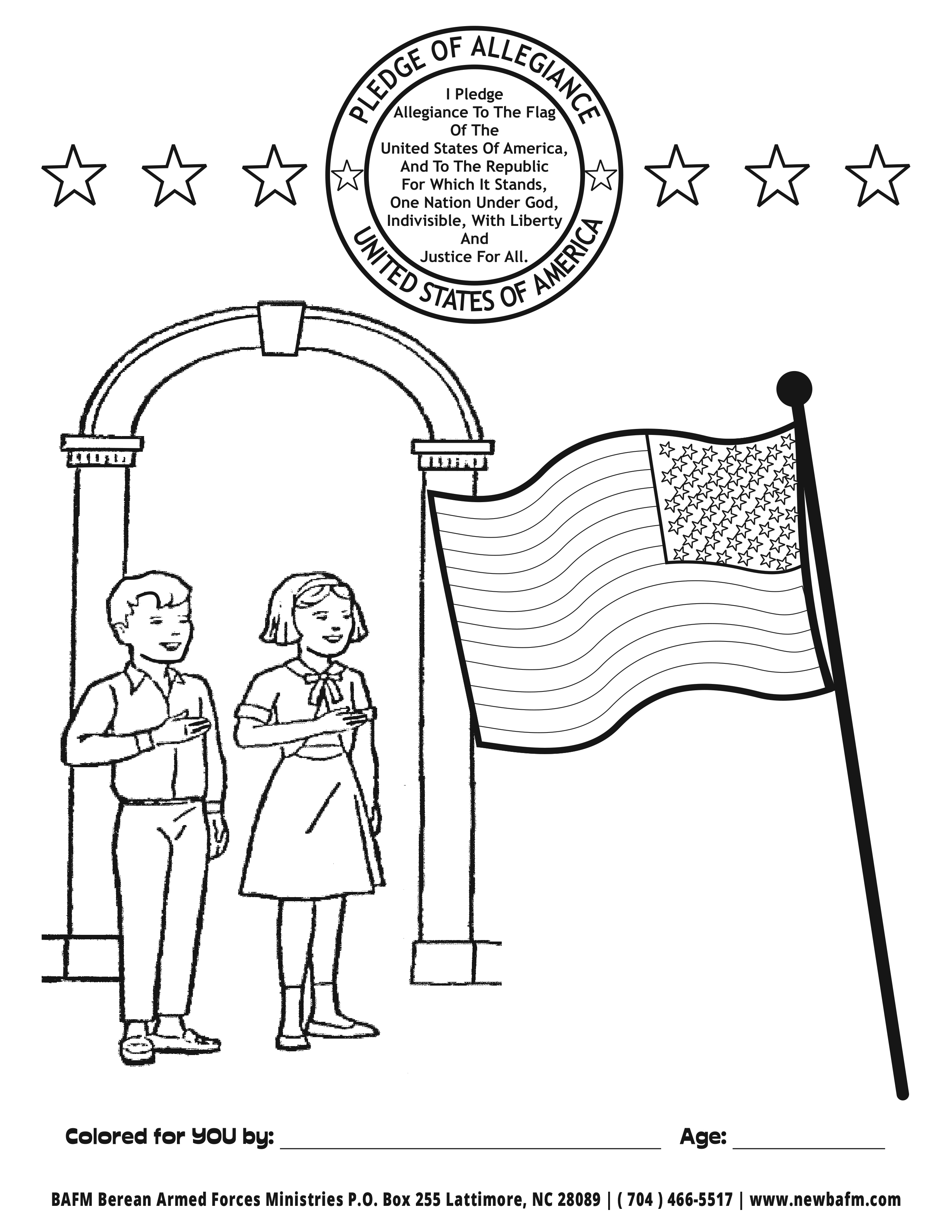 Coloring pages berean armed forces ministry