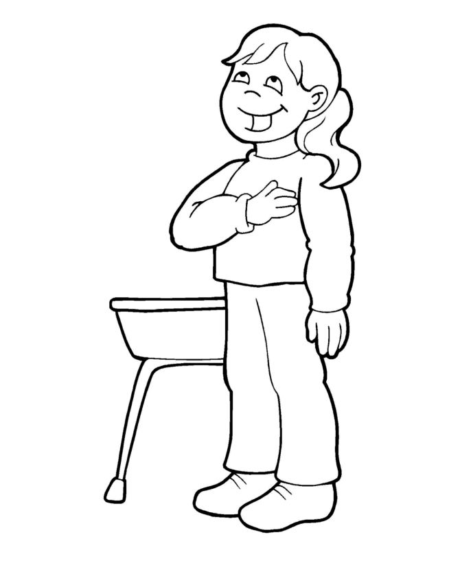 Learning years usa coloring pages