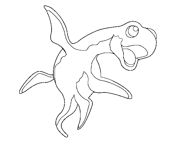 Baby plesiosaurs coloring page