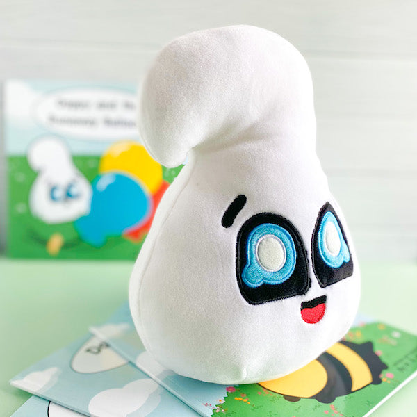 Doppy plush toy doppy and the runaway balloons book bundle â