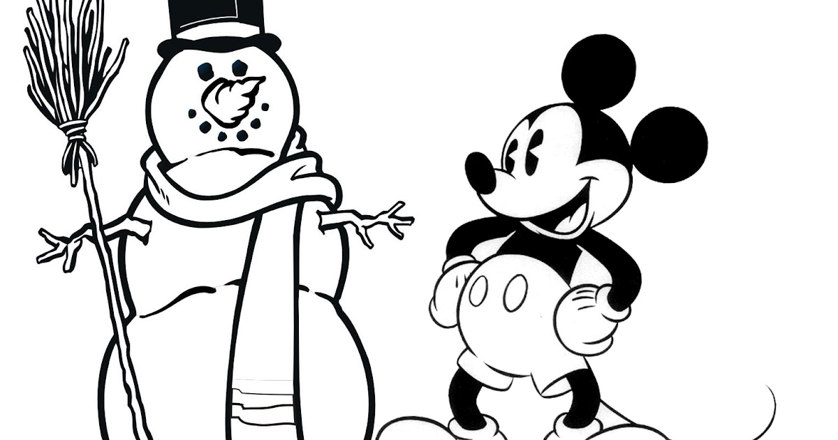 Disney coloring pages christmas coloring pages of disney characters