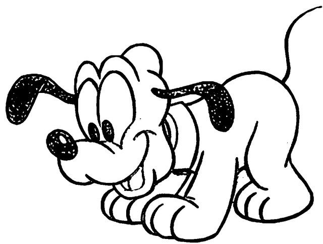 Exclusive photo of pluto coloring pages