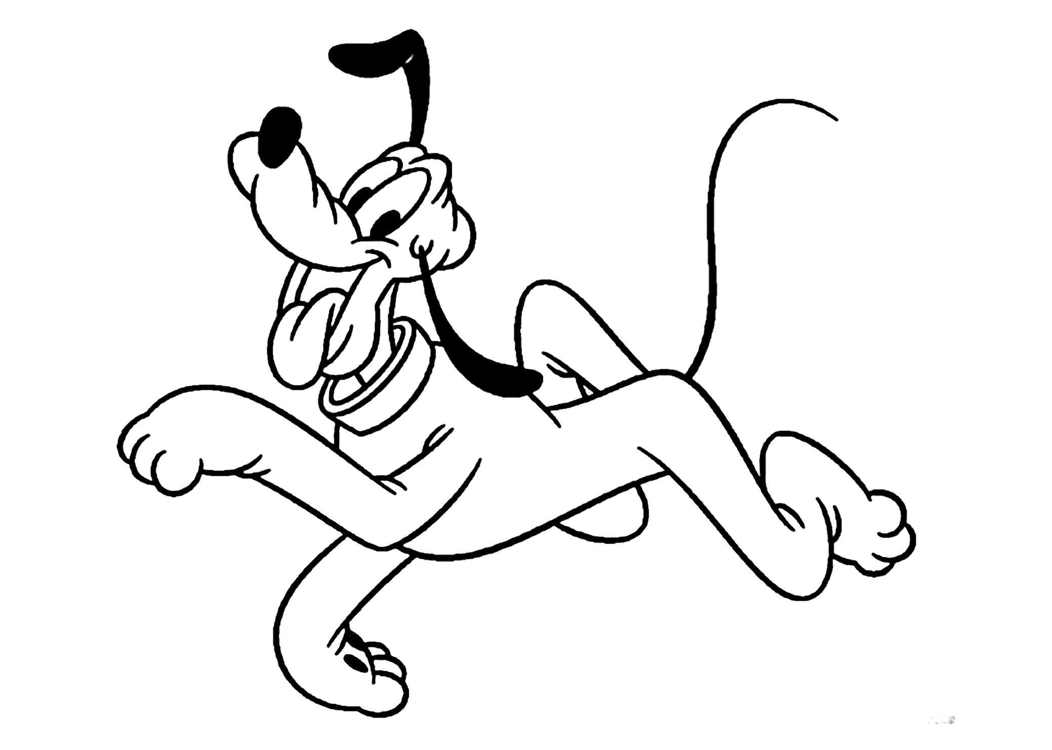 Pluto coloring pages for kids printable free disney coloring pages cartoon coloring pages coloring pages for kids