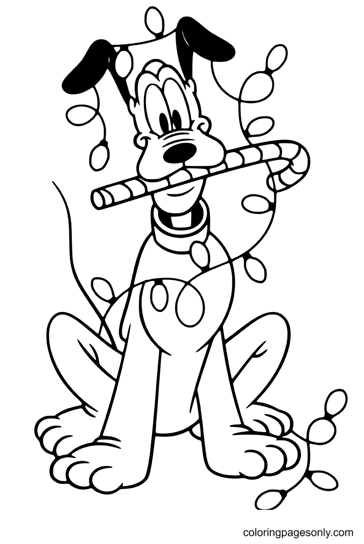 Pluto coloring pages