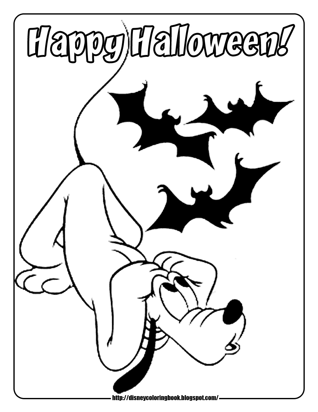 Disney coloring pages and sheets for kids mickey and friends halloween free disney halloween coloring pages