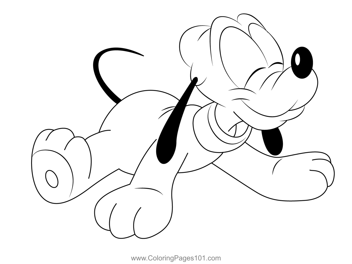 Disney babies coloring page for kids