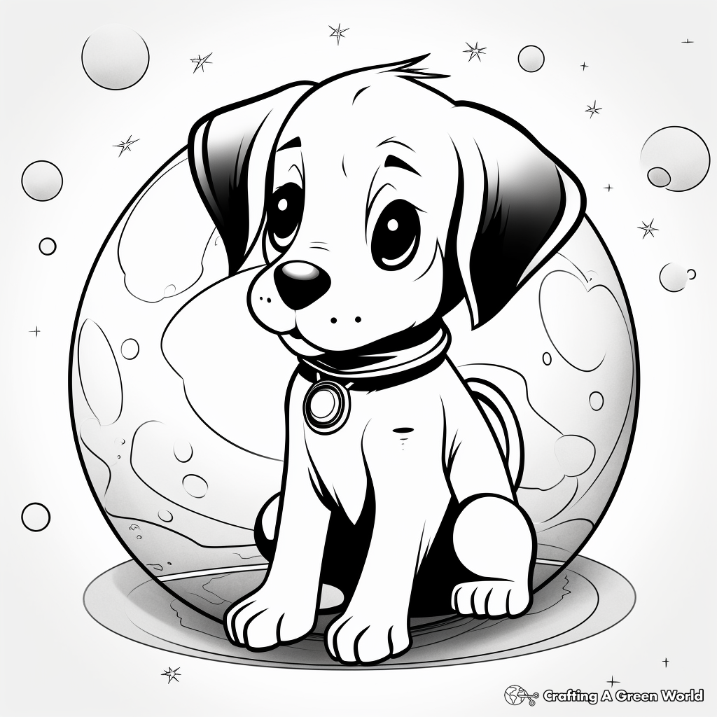 Pluto coloring pages