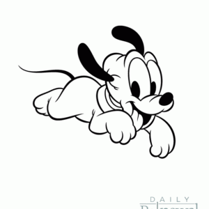 Pluto coloring pages printable for free download