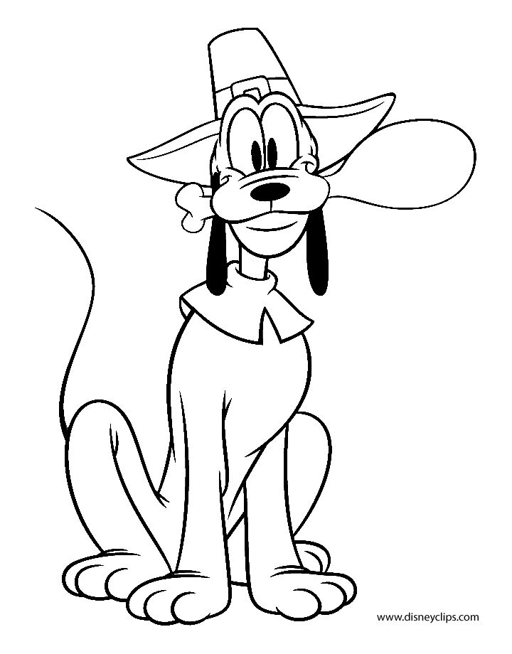 Pluto coloring pages disney coloring book ausmalbilder ausmalen dekoration