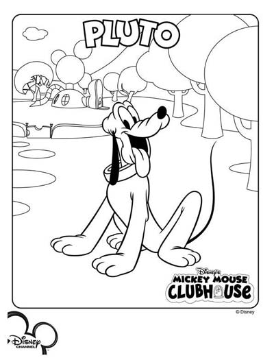 Mickey mouse coloring pages