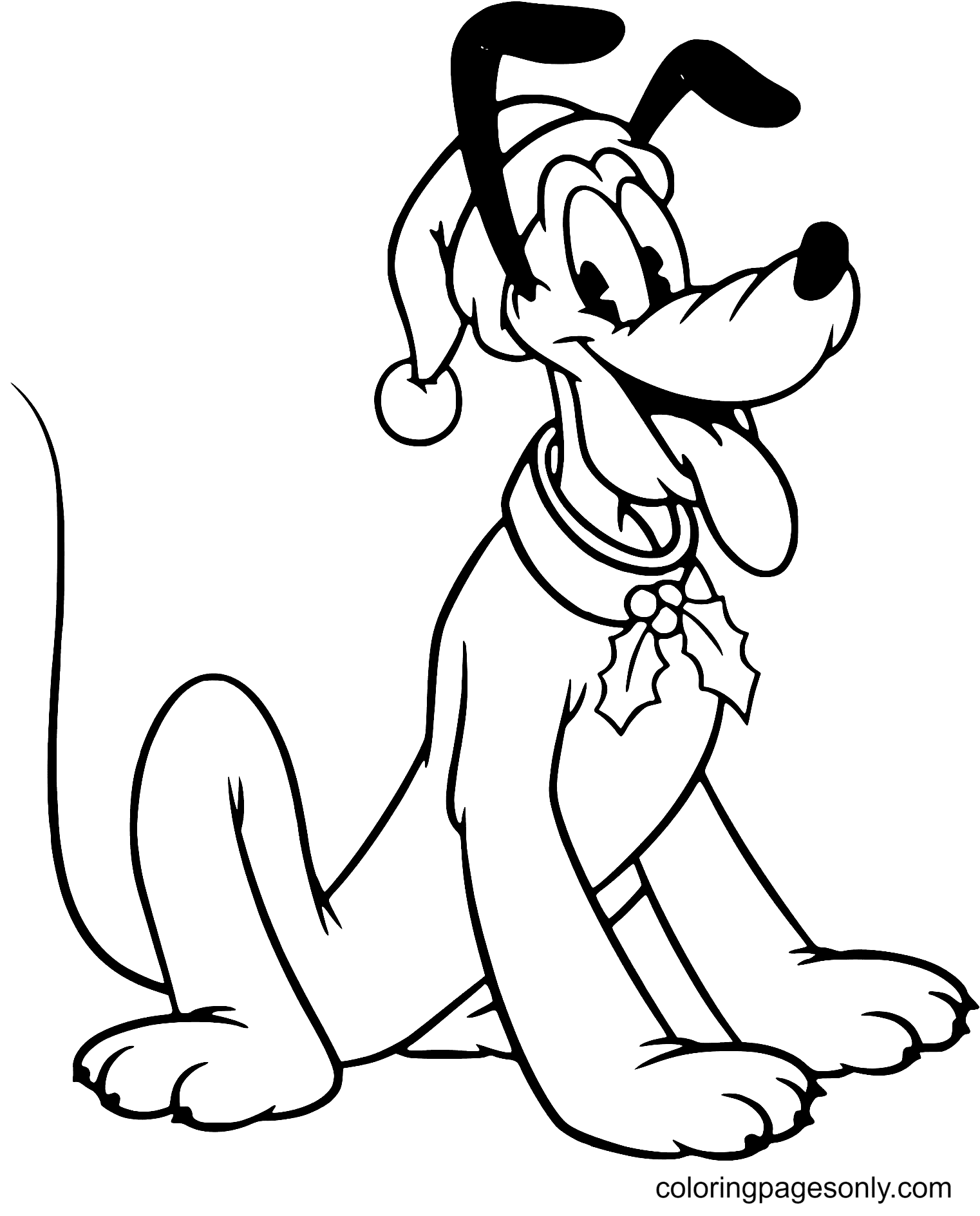 Pluto coloring pages