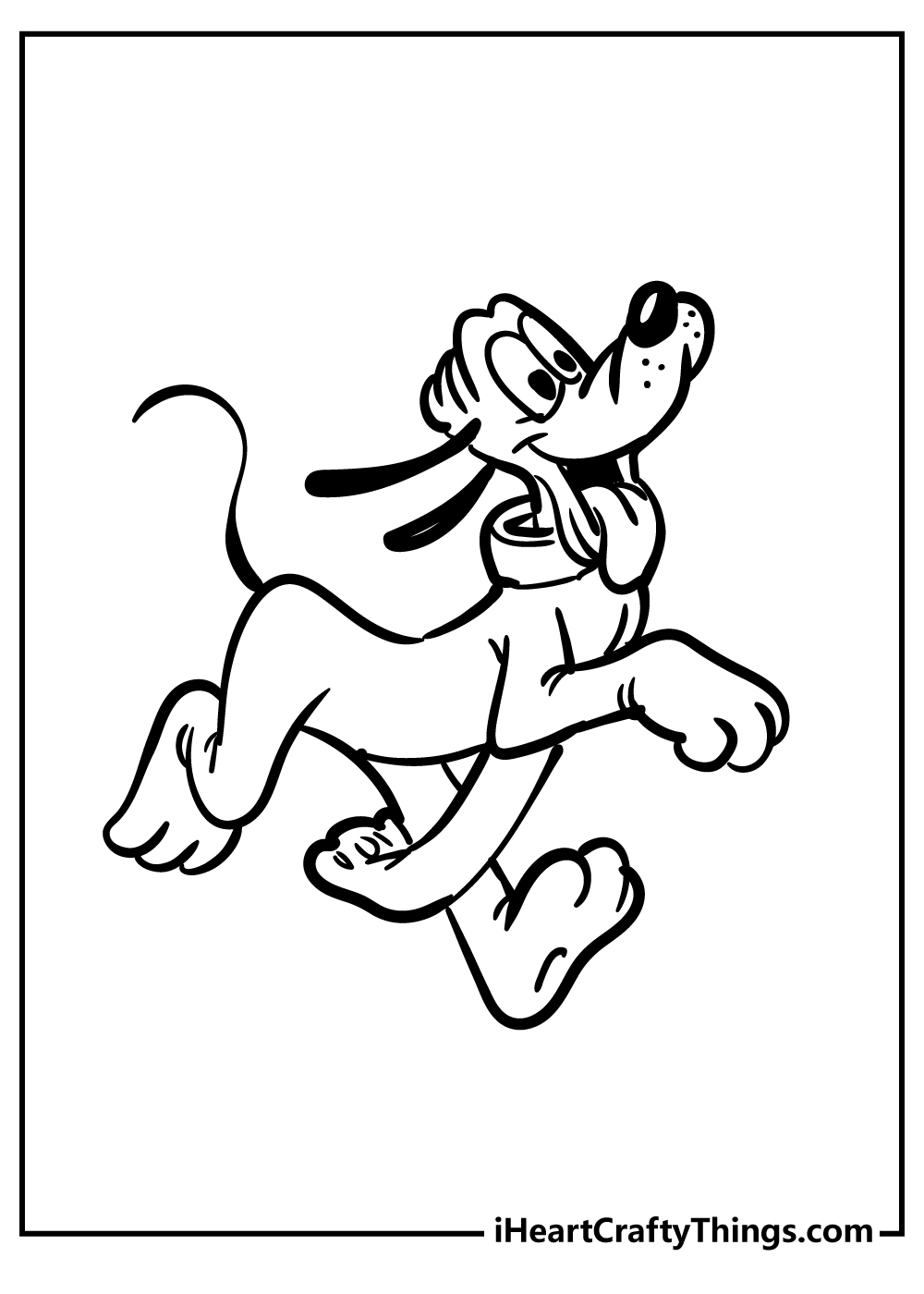 Pluto coloring pages free printables