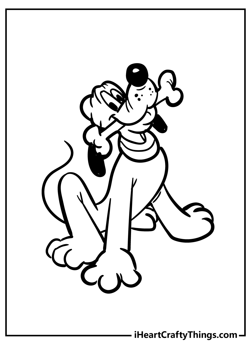 Pluto coloring pages free printables