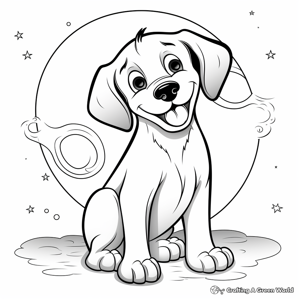 Pluto coloring pages